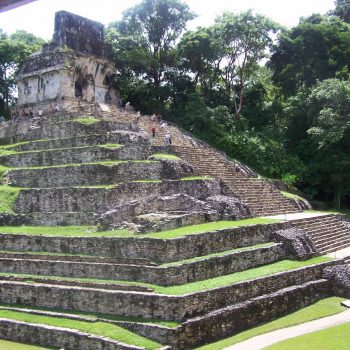 Tempels in Palenque